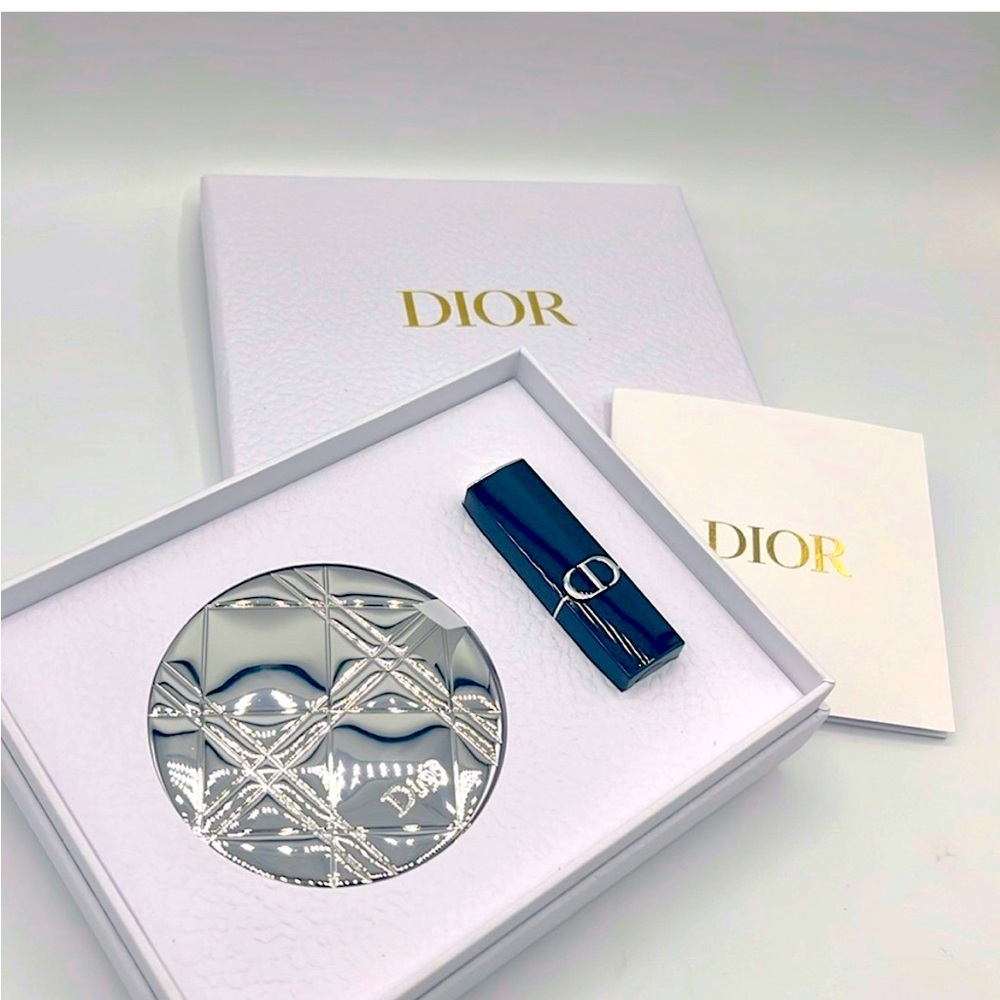 Dior compact and mini lipstick